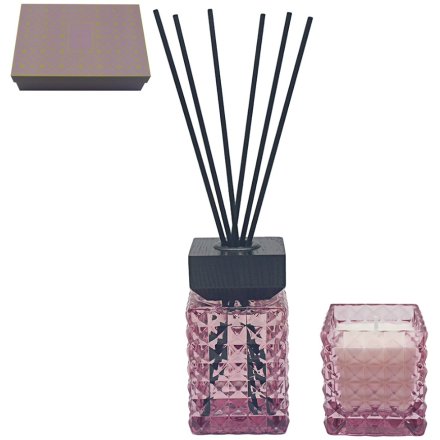22cm Oud & Bergamot Diffuser & Candle Set