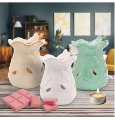Enhance your space with the graceful charm of the Butterfly Meltoil Burner.