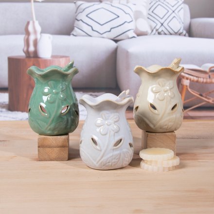 Enhance your space with the graceful charm of the Butterfly Meltoil Burner.