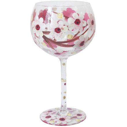 21cm Blossom Gin Glass