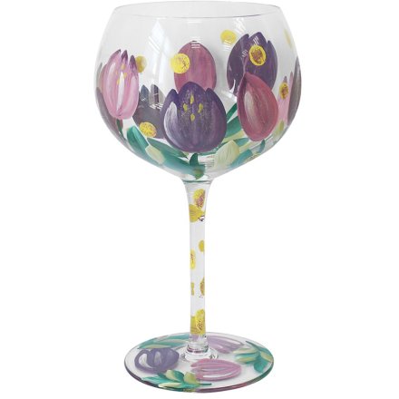 21cm Tulips Gin Glass