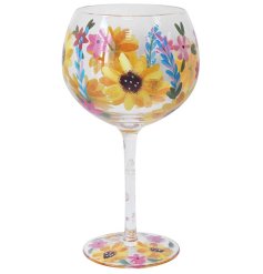 Illuminate your room with our beautifully handcrafted Gin Glass.