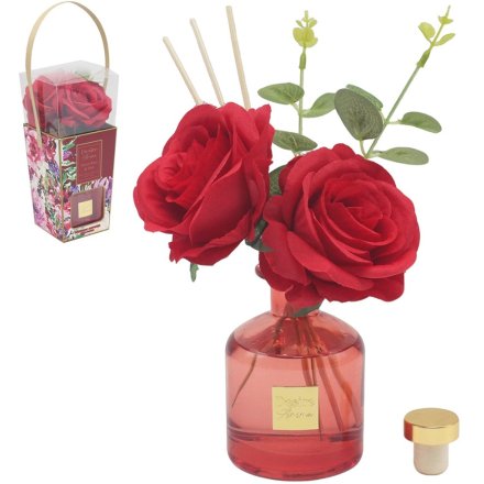 200ml Red Rose Scented Diffuser