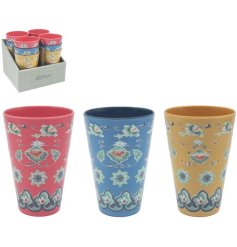 Enjoy every sip with the chic Tuscany Melamine Beaker.