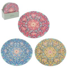 Enhance your dining with the rustic elegance of the Tuscany Melamine Plate Set.