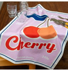 a charming cotton tea towel
