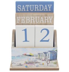 Enjoy sun-kissed shore vibes every day with the Sandy Beach calendar, perfect for year-round calm.