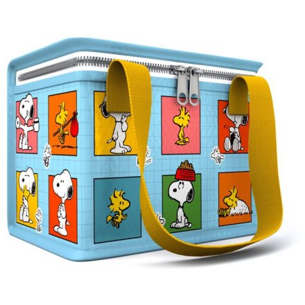 20cm Peanuts Snoopy & Woodstock Insulated Cooler Bag