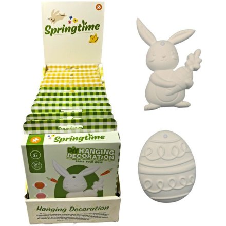 DIY Spring Bunny Paint-Your-Own Decoration Kit