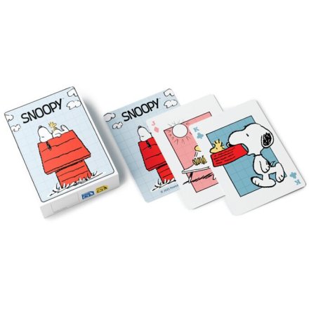 8.5cm Peanuts Snoopy & Woodstock Playing Cards, 