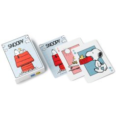 Explore the Peanuts Snoopy & Woodstock themed playing card set.