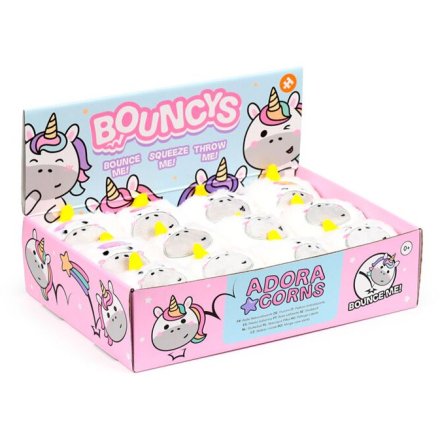 Jump for joy with the Unicorn Magic High Bounce Plush Ball!