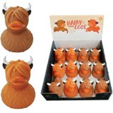 Bring Scottish charm to bath time with the soft, cuddly Hairy Coos Highland Coo toy