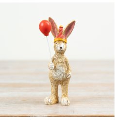 Add a trendy ornament featuring a sleek balloon design.