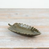 a stylish leaf plate trinket plate 