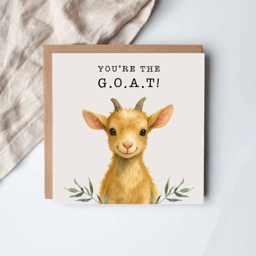 You're The Greatest Greeting Card, 15cm