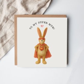 Honor your amazing mum with this charming, heartfelt card perfect for any special occasion.