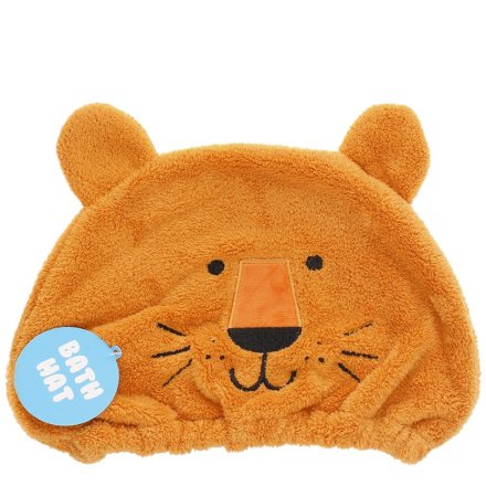 Make bath time cozy and fun with our adorable Lion Baby Bath Hat!