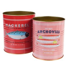 Organize your kitchen neatly and stylishly with these Medium Storage Tins.