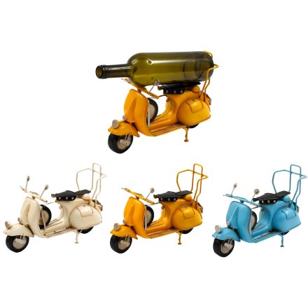 3/A Scooter-Themed Wine Bottle Holder, 30cm