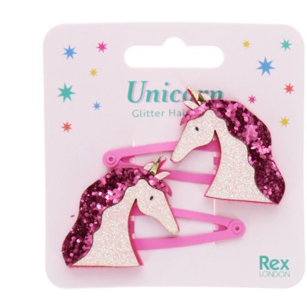 Sparkle up your style with these dazzling Glitter Hair Clips!