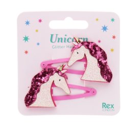 Sparkle up your style with these dazzling Glitter Hair Clips!
