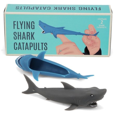Enjoy endless fun with Flying Shark Finger Catapults!