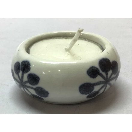 Ceramic Tea Light Holder, 5.5cm