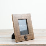 View Paw Print Photo Frame 6x4" Details a cute picture frame with a paw print design