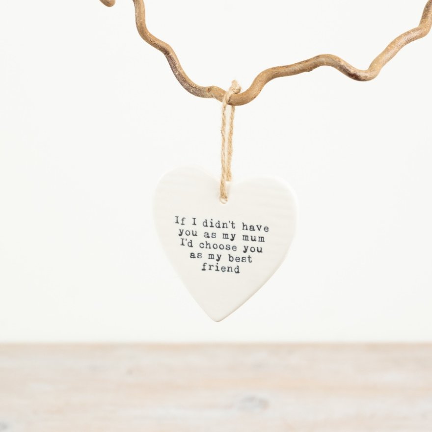 Heart Deco "If I Didn't Have You as My Mum," 9cm