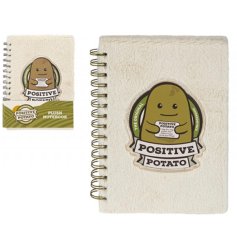 Delightful potato-themed notepad with a cheerful vibe.