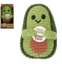 Discover the 9cm Positive Potato Avocado Doll – a cute, cheerful collectible that spreads good vibes!
