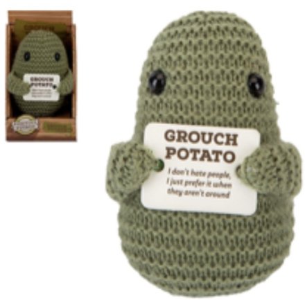 9cm  Positive Potato Grouch Doll