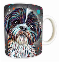 Beautiful Aquamarine-colored mug with a sleek design.