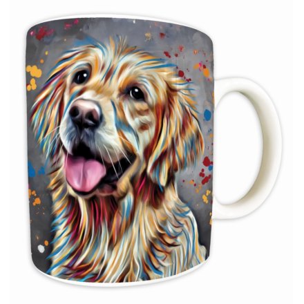 9.5cm Golden Retriever Mug