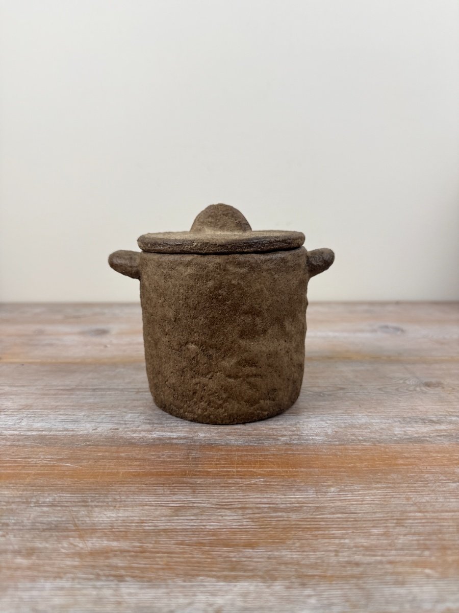 Elevate your decor with this sleek, minimalist cement pot vase set for a subtle stylish touch.