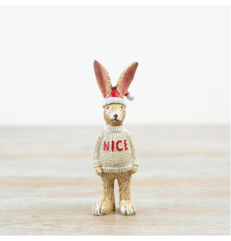 Jasper Rabbit NICE Ornament, 14cm