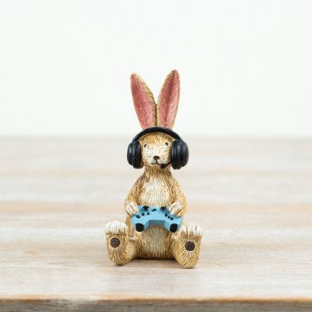 Gaming Jasper Rabbit Figurine, 11cm 