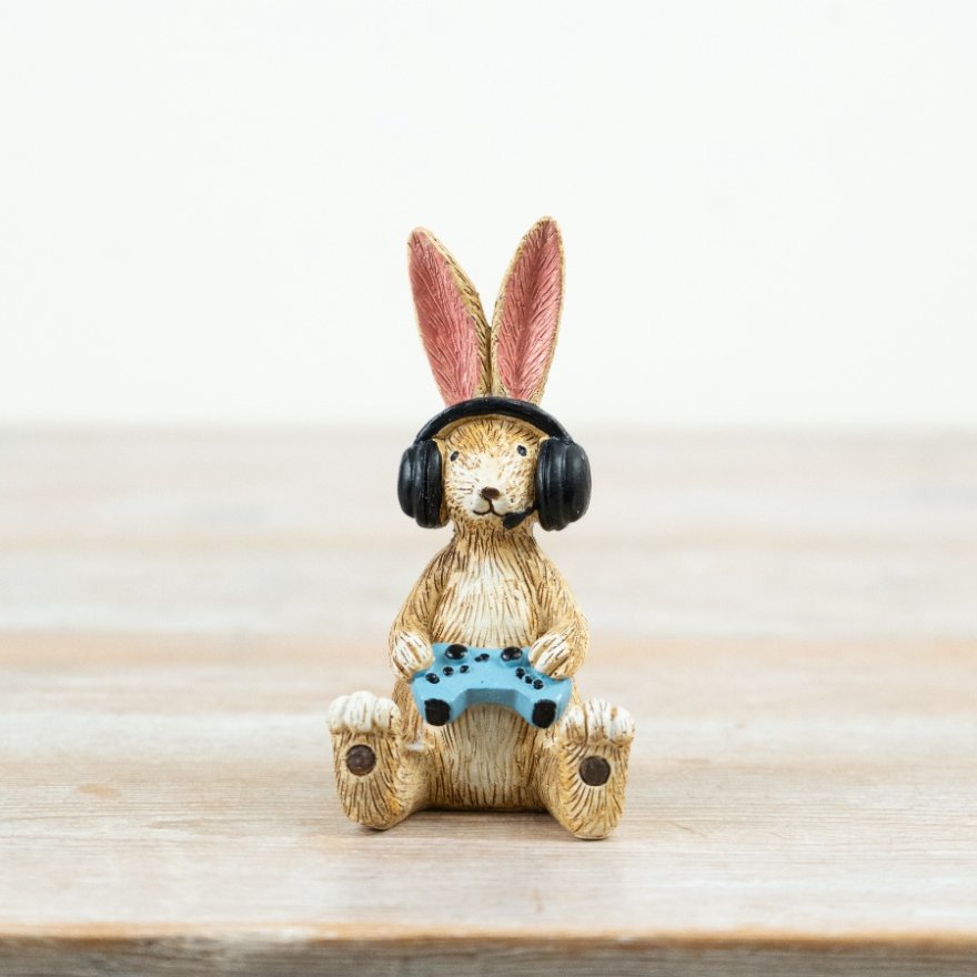 11cm Jasper Rabbit Gaming Figurine
