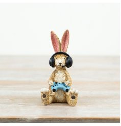 Meet the Gaming Rabbit charming jasper bunny holding a controller