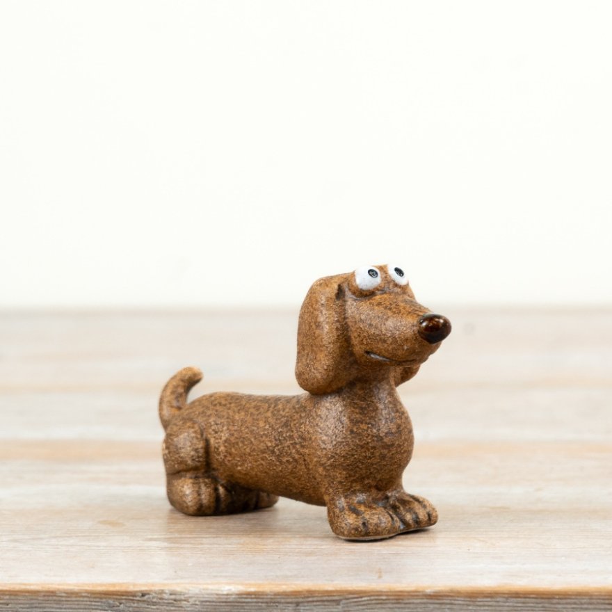 Dachshund Figurine Ornament, 12.7cm