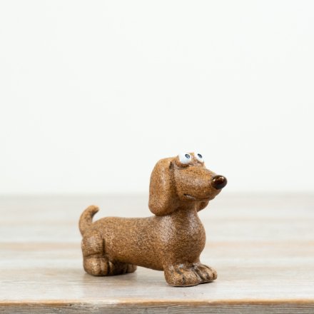 Sausage Dog Ornament, 12.7cm 