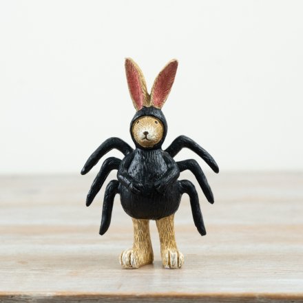 Black Spider Rabbit, 14cm 
