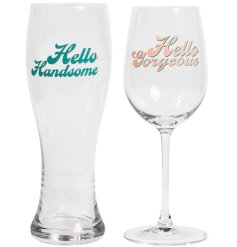 The Handsome Gorgeous Glass Set 2: elegant, versatile glassware perfect for wine and beer lovers