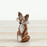 A charming woodland fox ornament 