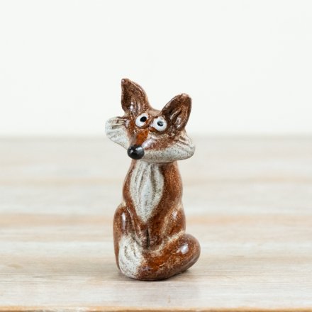 a charming woodland fox ornament 