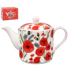 Discover the charming Poppy Tea Pot