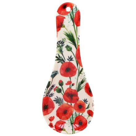 Poppy Spoon Rest, 24cm 