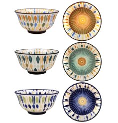 a charming assortment of snack casa bowls