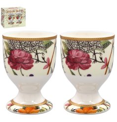 Add a charming touch to your breakfast with Kilburn Egg Cups—